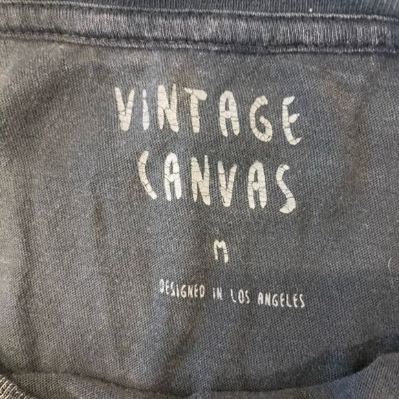 Vintage Canvas Wild at Heart Young Wild and Free Mineral Wash Size Medium - Picture 4 of 5